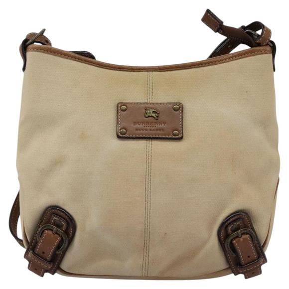 Burberry Beige Canvas shoulder - Picture 1 of 10